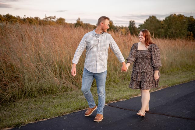 Engaged Photos in St Louis with Rebekah