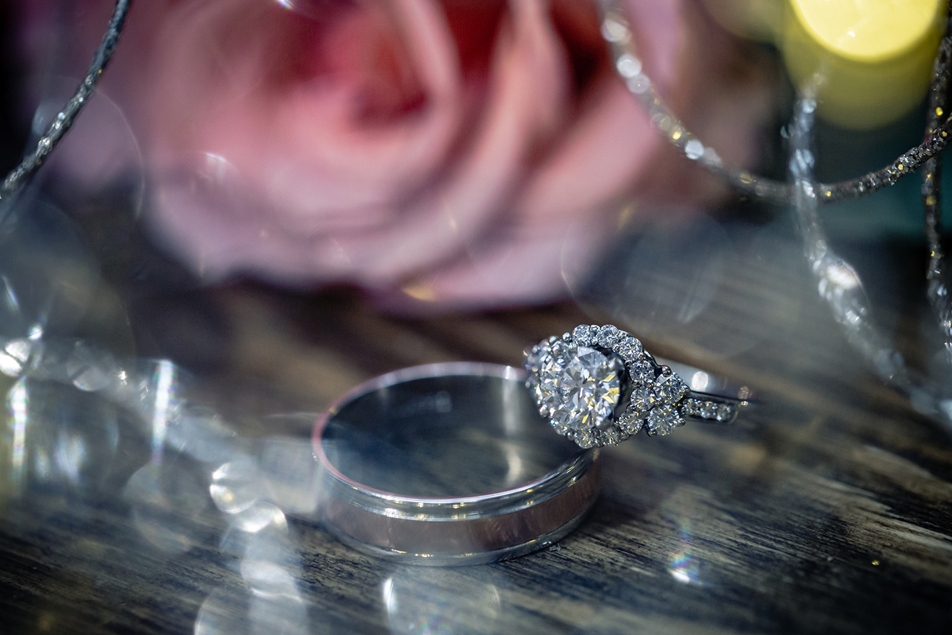 Wedding Rings and Photography in St Charles MO